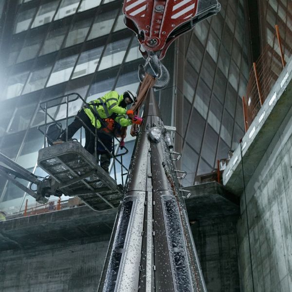 Строповка груза на крюк крана