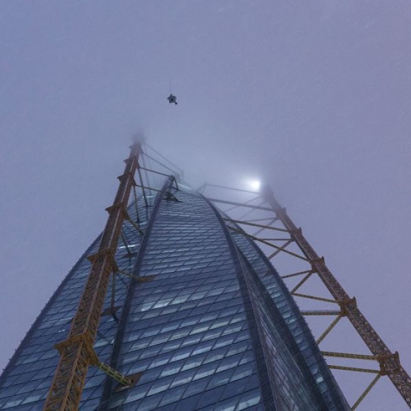 За секунду до того, как скрыться из виду с земли